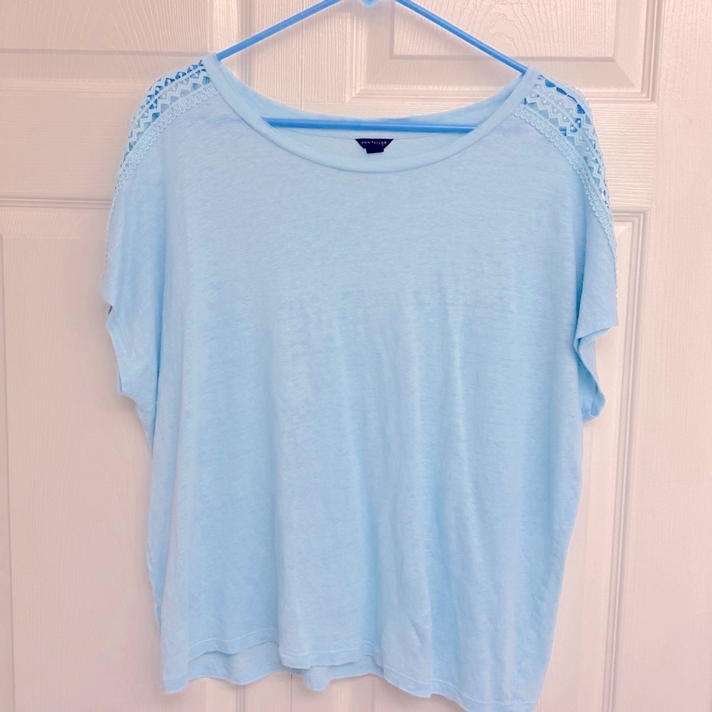 XL light blue Ann Taylor top